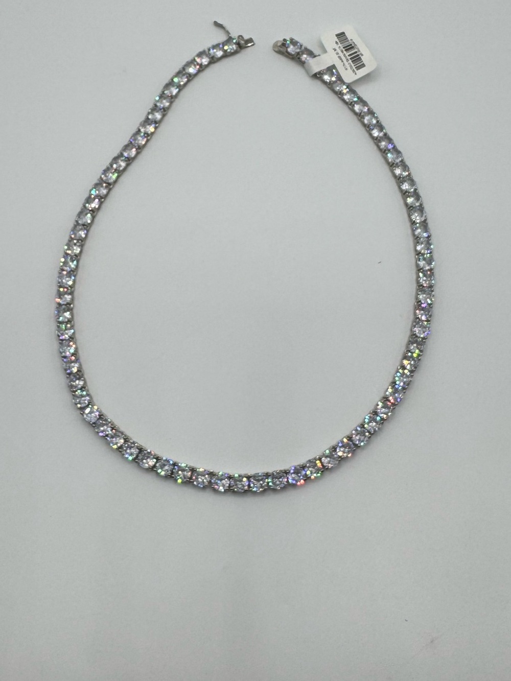 18k 54ct Tennis Necklace - Picture 6 of 12